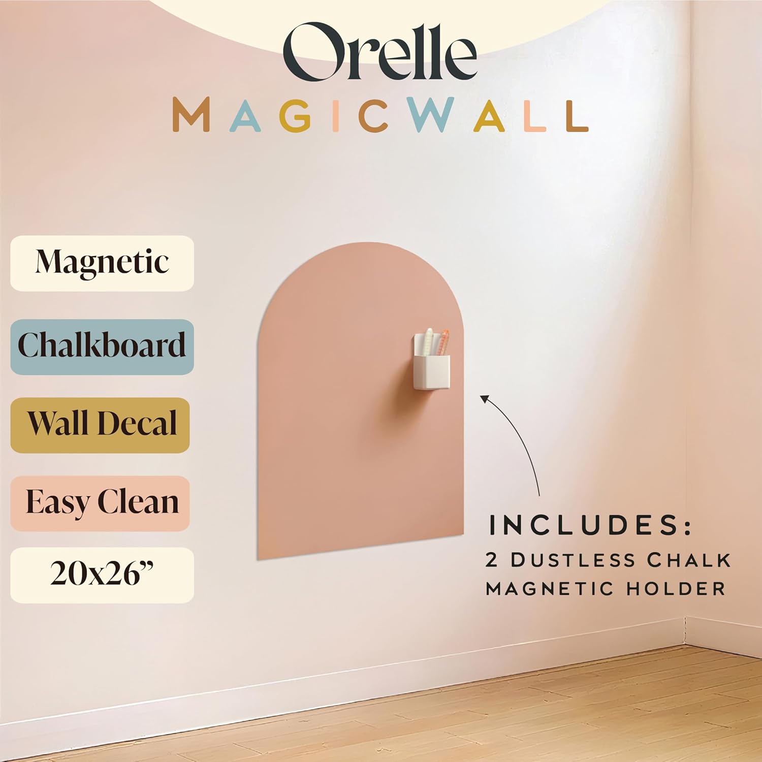 Midi MagicWall | Magnetic Arch Wall Decal