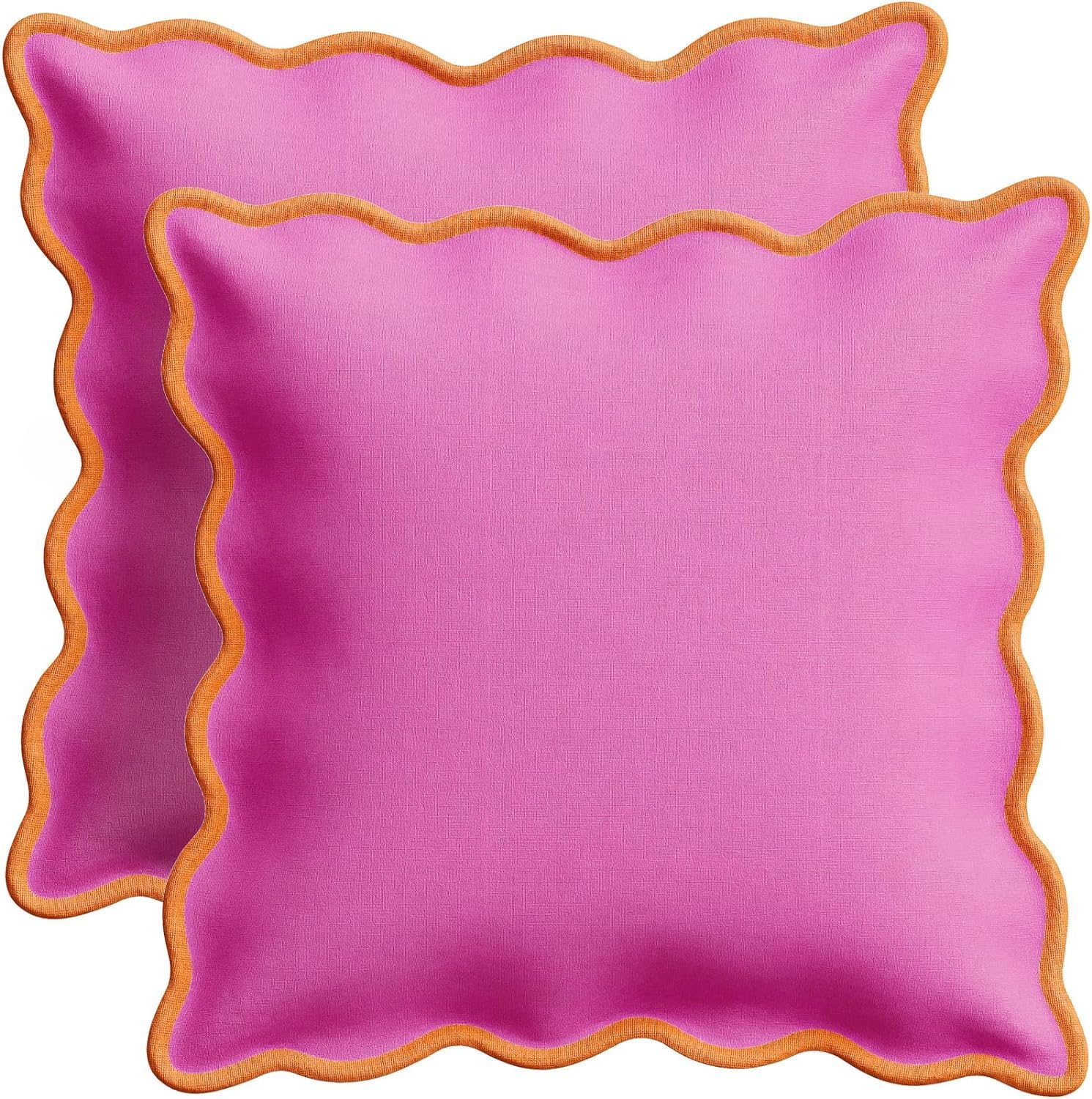 Scalloped Pillow Cover