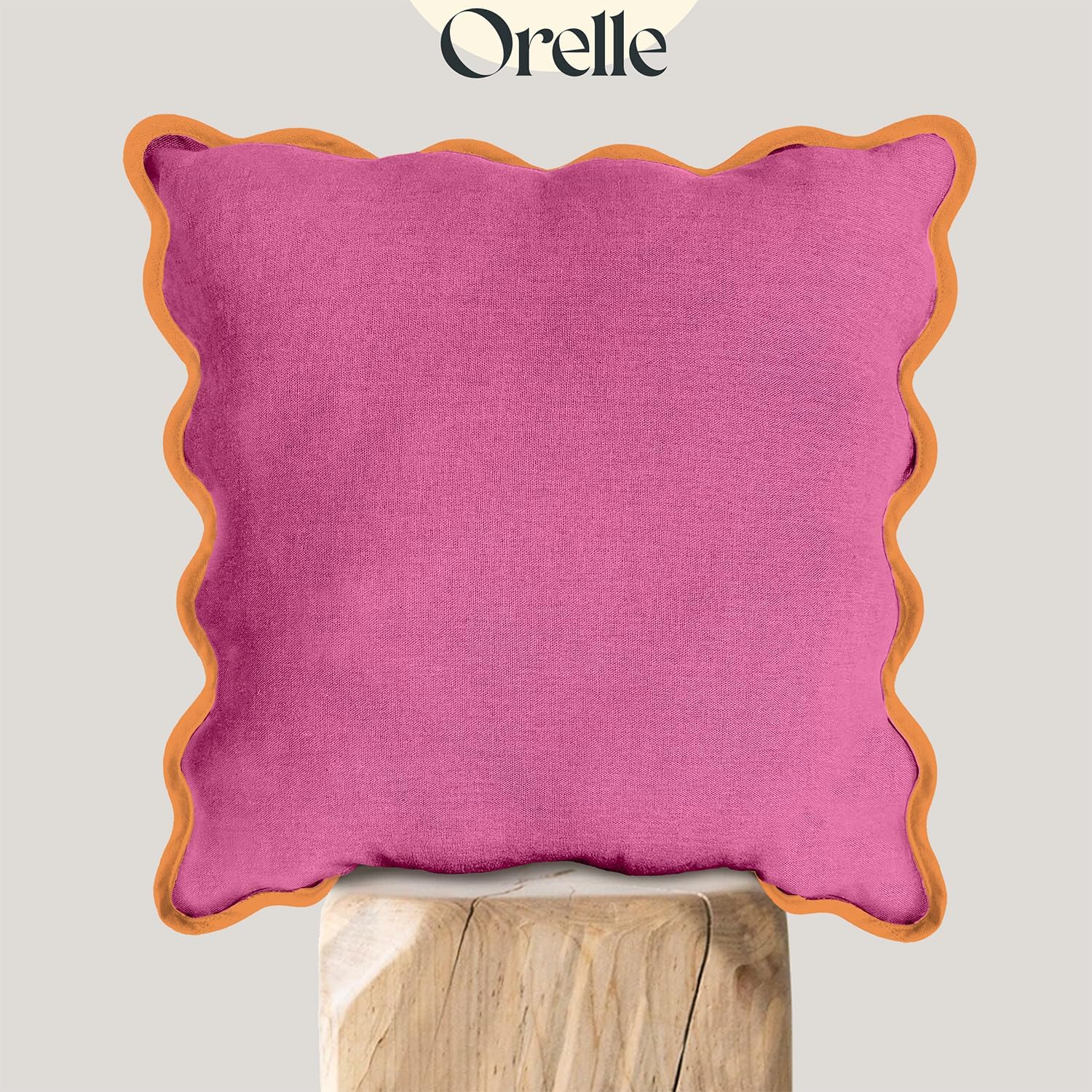 Scalloped Pillow Cover