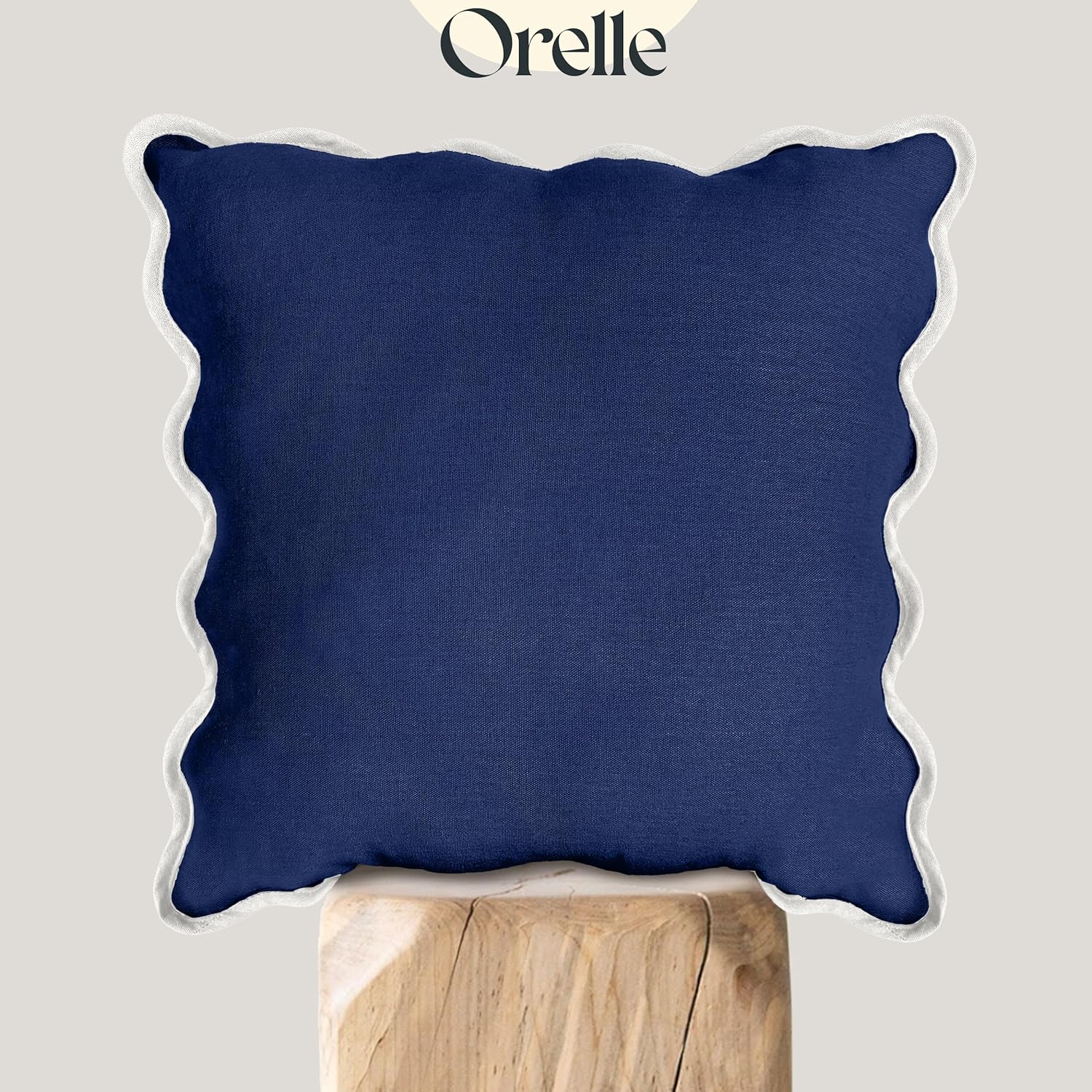 Scalloped Pillow Cover