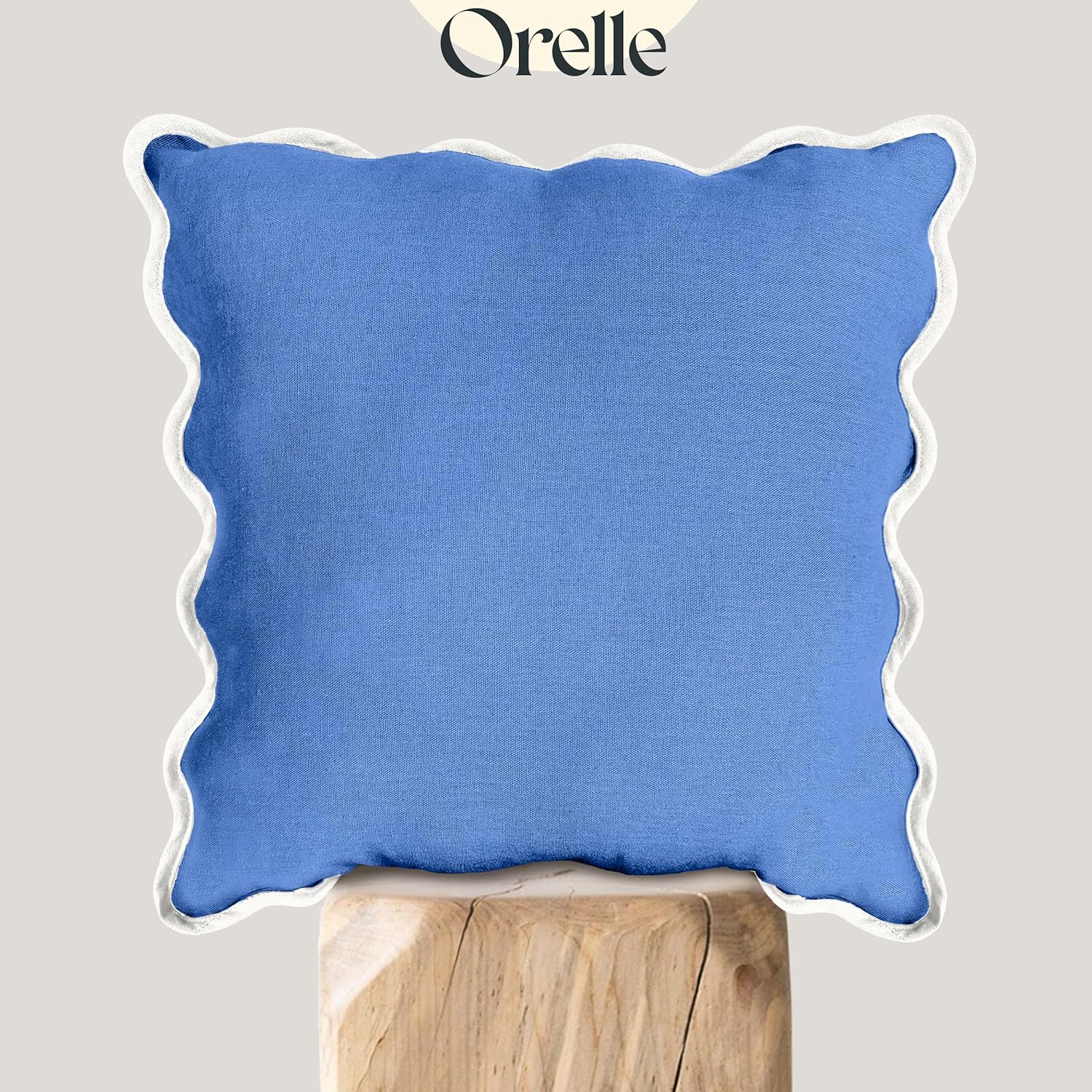 Scalloped Pillow Cover