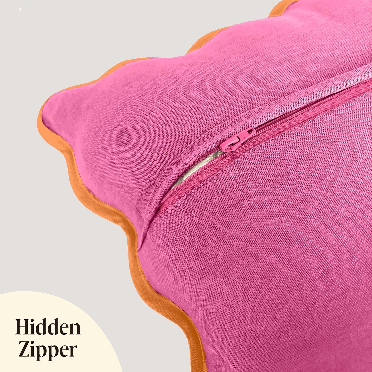 Scalloped Pillow Cover