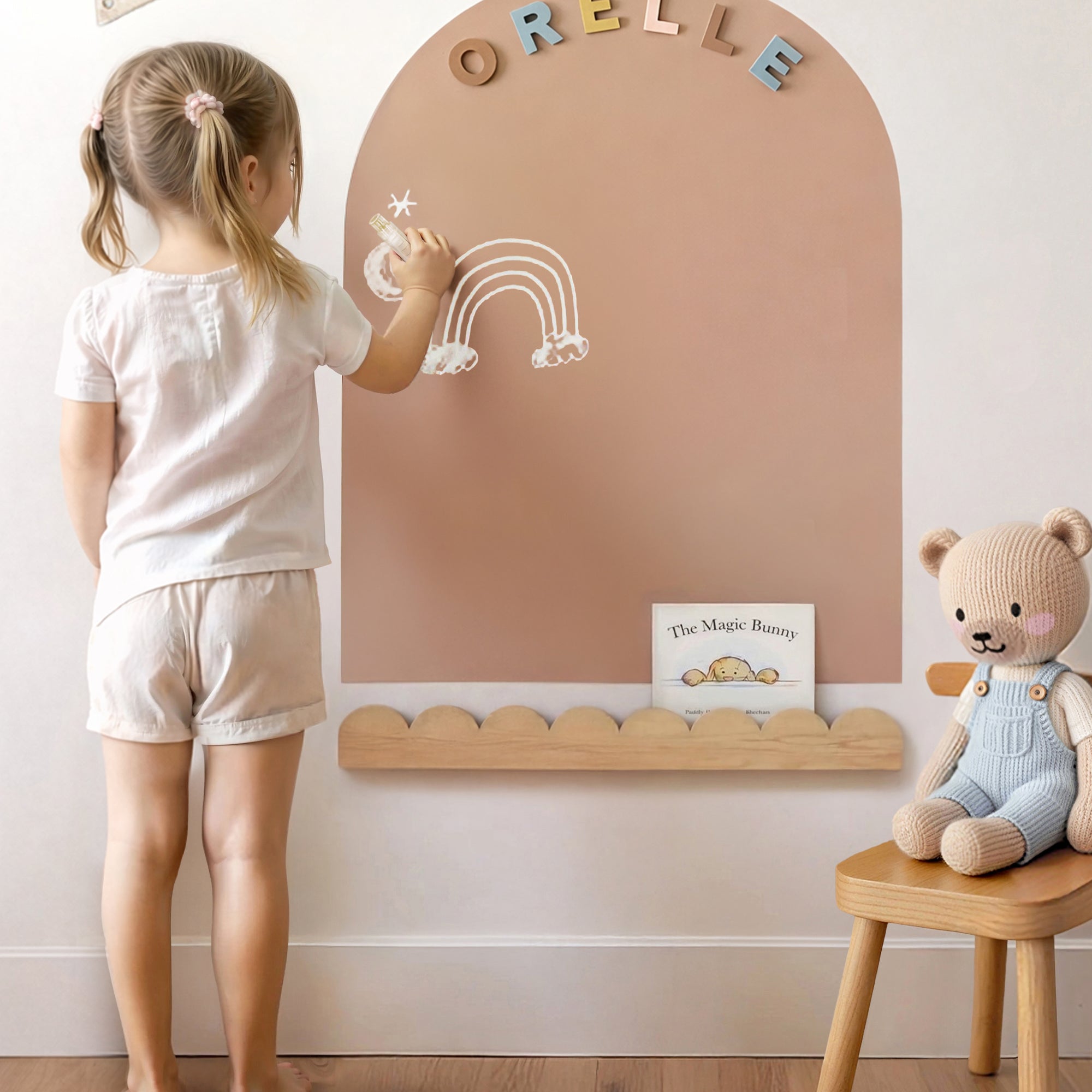 Midi MagicWall | Magnetic Arch Wall Decal | 20 x 26"