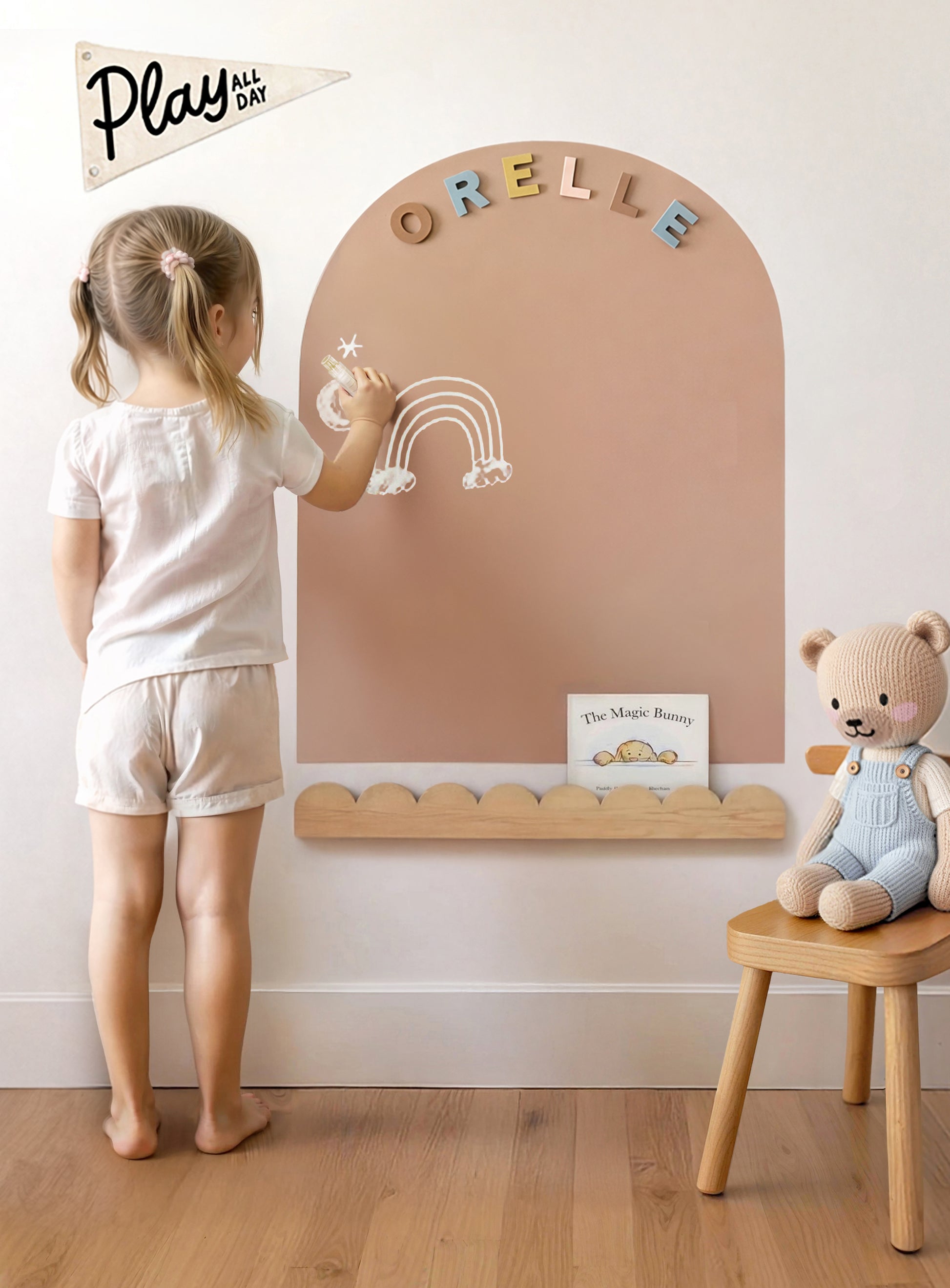 Midi MagicWall | Magnetic Arch Wall Decal | 20 x 26"