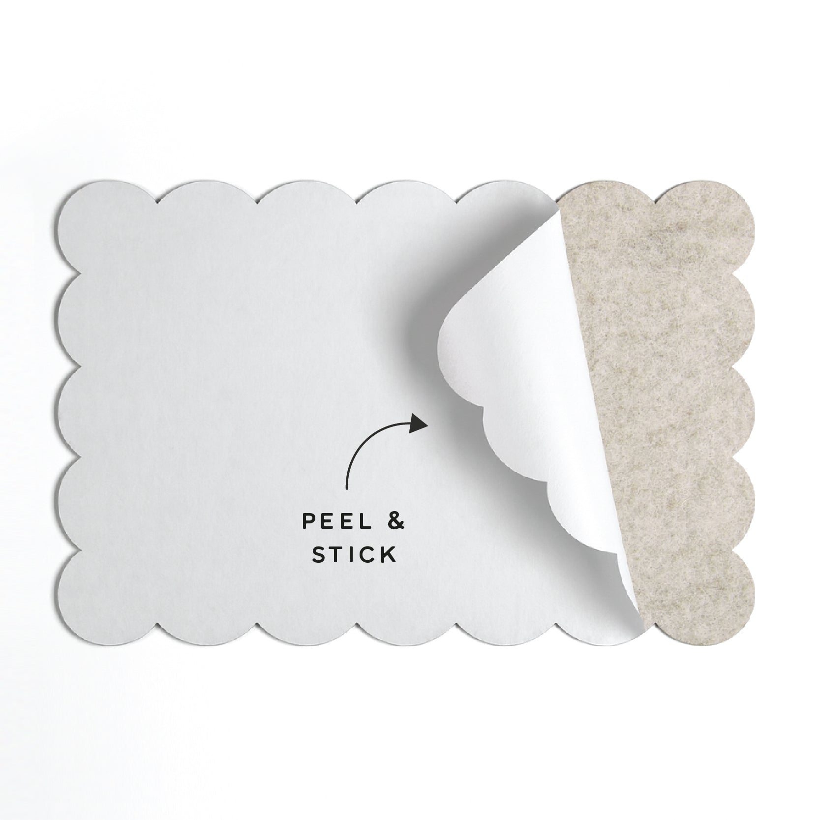 Scalloped Felt Bulletin Board