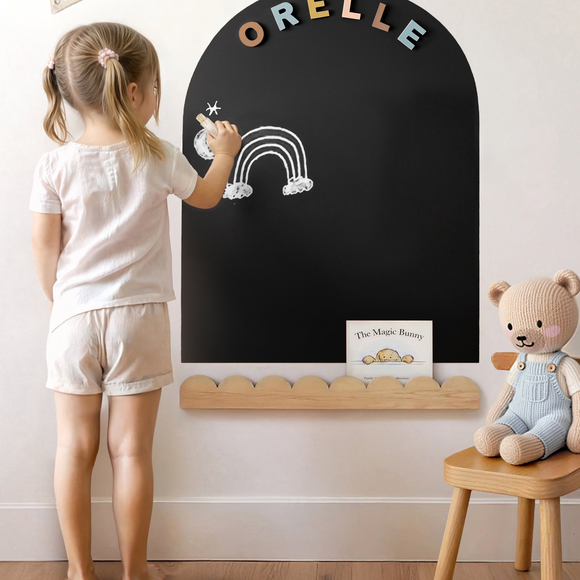 Midi MagicWall | Magnetic Arch Wall Decal | 20 x 26"