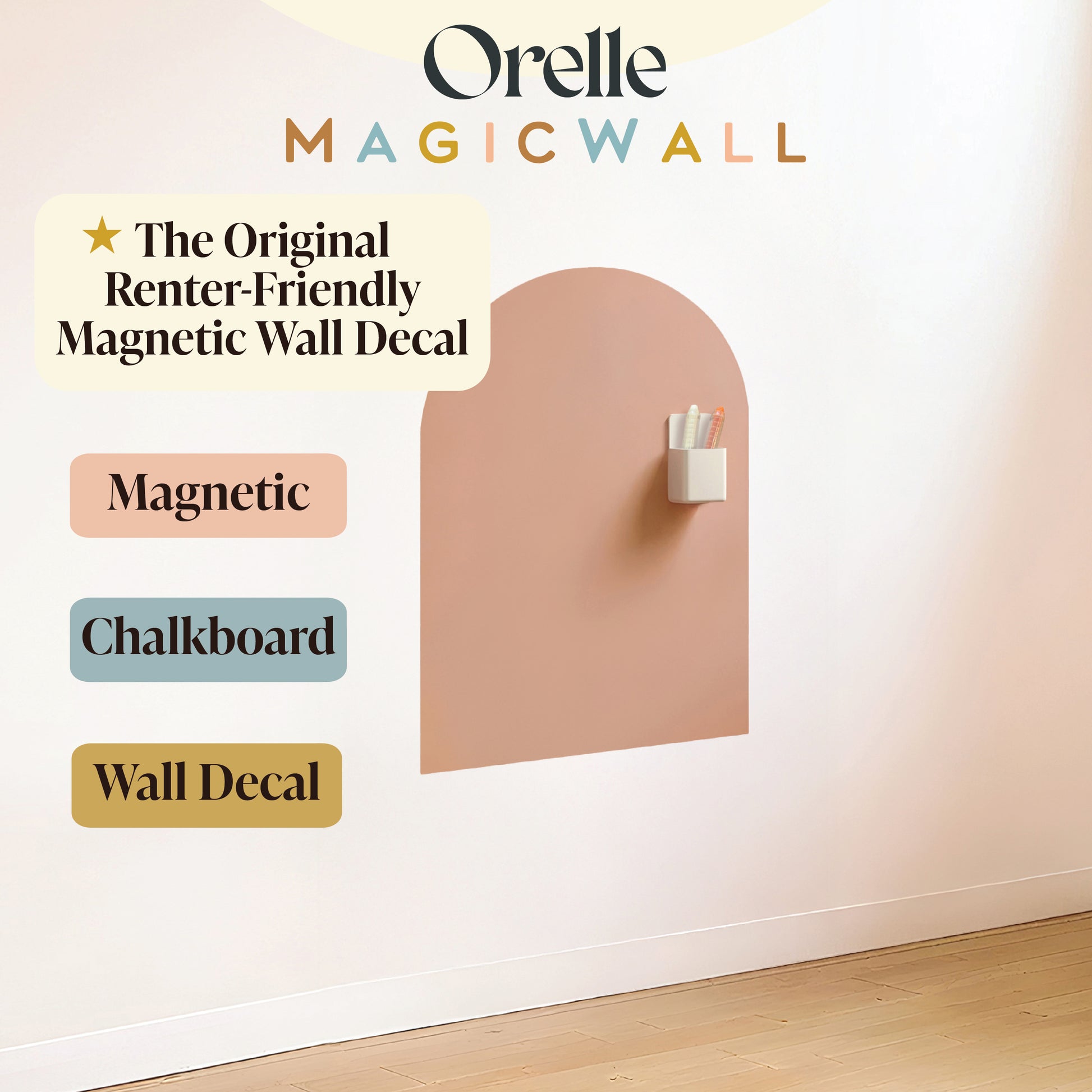 Midi MagicWall | Magnetic Arch Wall Decal