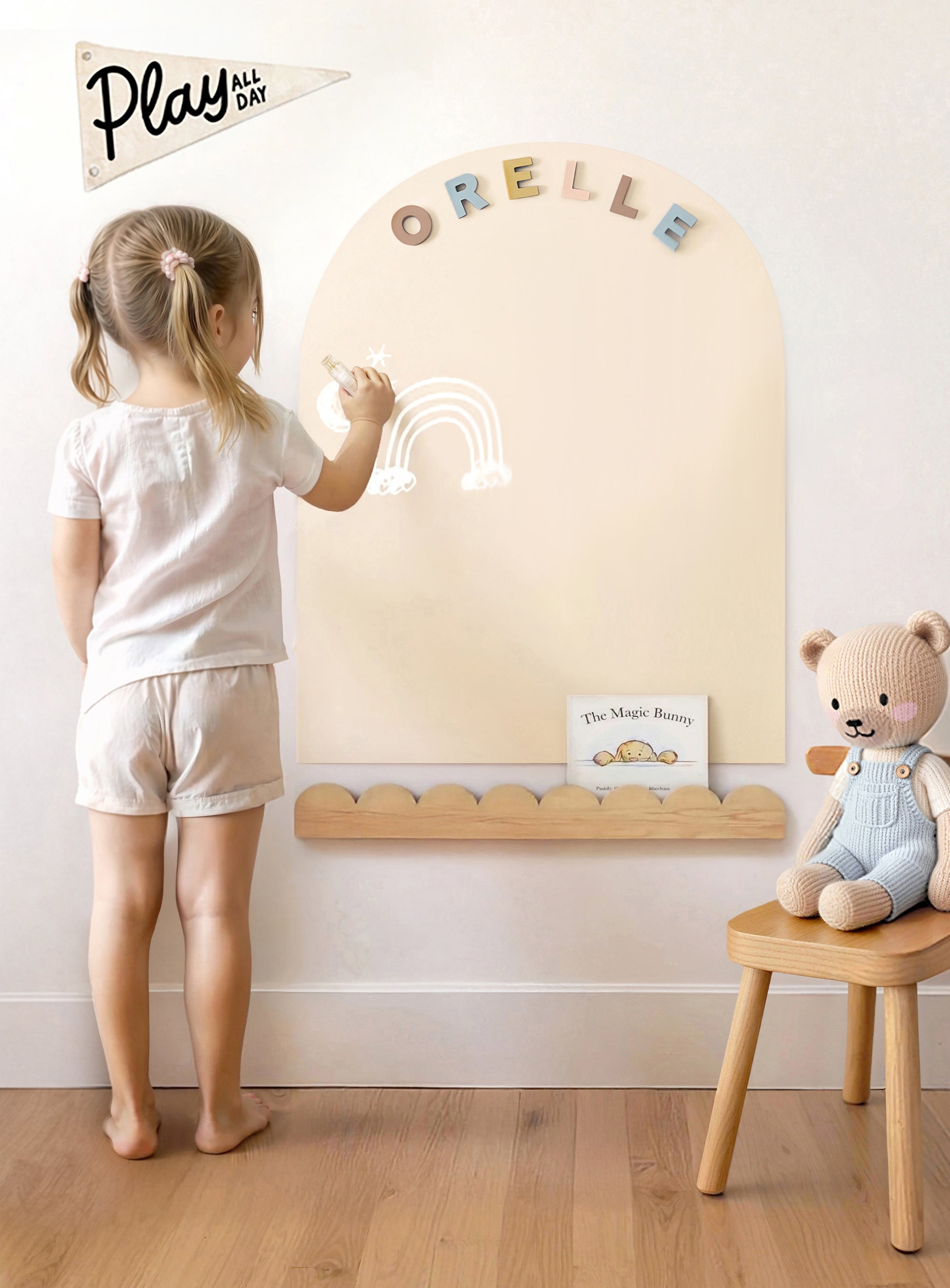 Midi MagicWall | Magnetic Arch Wall Decal | 20 x 26"