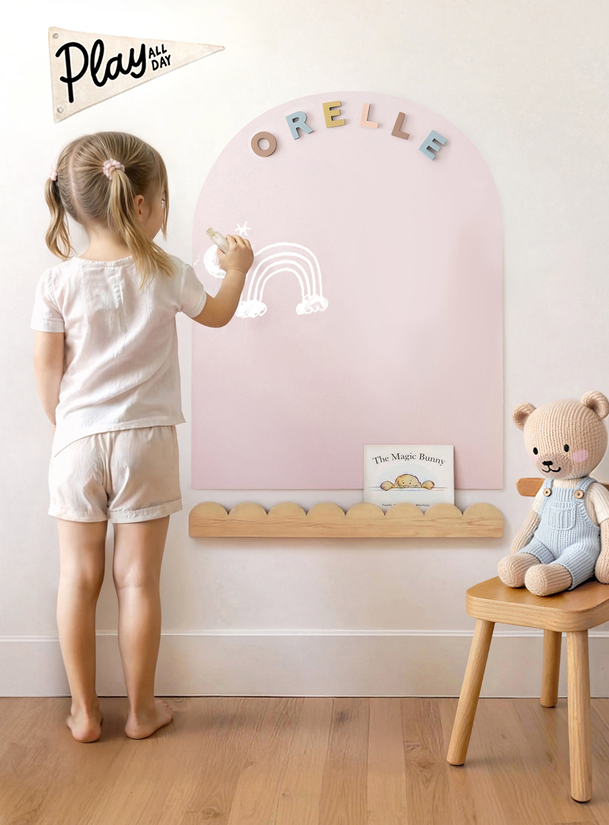 Midi MagicWall | Magnetic Arch Wall Decal | 20 x 26"